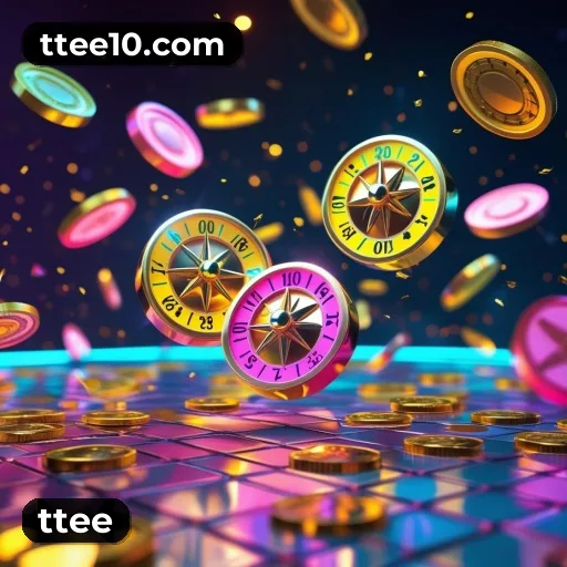 App ttee para iOS e Android — interface mobile, login biométrico e PIX integrado